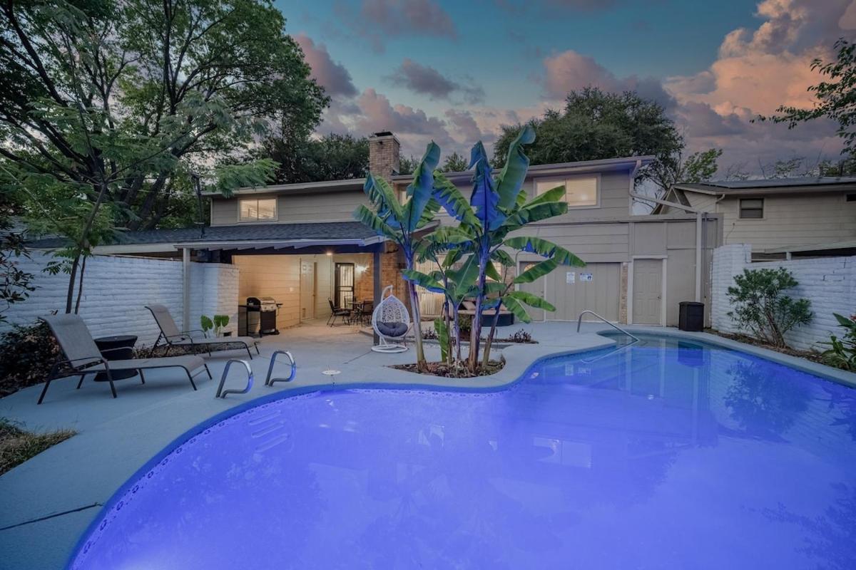 Stunning 5Br 2Ba Holiday Home With Private Pool And Cinema Dallas Eksteriør bilde